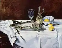 Édouard Manet: Der Lachs, 1866–1869