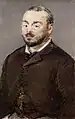 Édouard Manet, Retrato de Emmanuel Chabrier (1880)