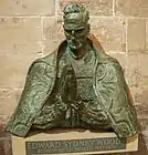 Busto de Edward Sydney Woods (1958) en la Catedral de Lichfield