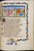 Escnas del Génesis, f140, atribuidas al Maître de la Mazarine