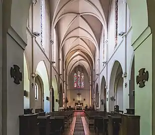 La nave y el coro