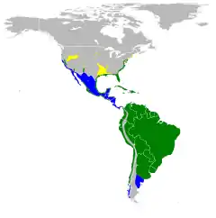      Nidificación      Invernada      Todo el año