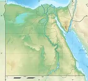 Isla Agilkia ubicada en Egipto