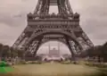 París, 1912. Torre Eiffel y el Trocadero.