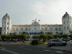 El Gran Casino del Sardinero ubicado en la Plaza de Italia.