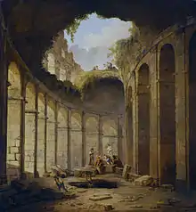 El Coliseo de Roma, 1780-1790, de Hubert Robert. Legado conde de la Cimera.