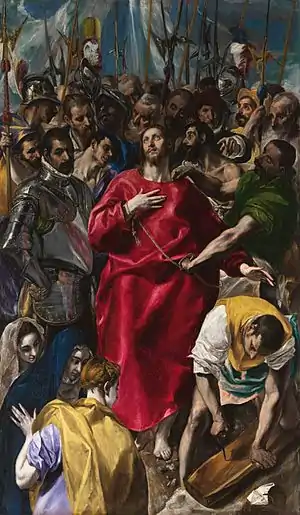 El expolio (El Greco, Toledo), 1577-1579.