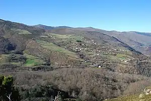 El Tojo, visto desde el mirador de Peña Colsa