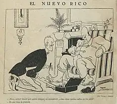 «El nuevo rico» (Buen Humor, 1921)