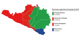 Elecciones regionales de Arequipa de 2010