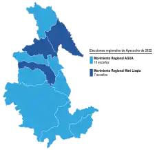 Elecciones regionales de Ayacucho de 2022