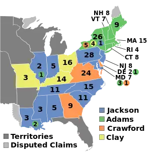 Elecciones presidenciales de Estados Unidos de 1824