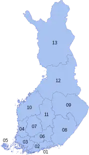 File:Suomen vaalipiirit 2013.png