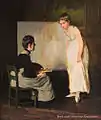 Portrait of the Artist in Conversation with Subject (unfinished),c. 1890,