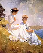 Elizabeth y Ann, c.1909