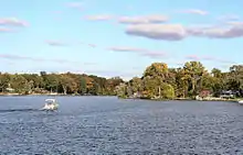 El río St. Joe a su paso por Elkhart