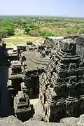 Vimana del templo de Kailāsanātha