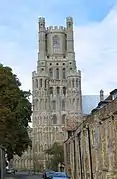 Torre occidental de la Catedral de Ely