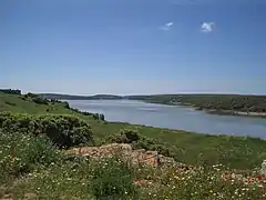 Vista del embalse