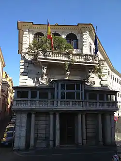 Embajada de España en Roma.