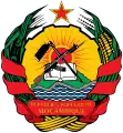 Emblema de la República Popular de Mozambique (1982-1990)