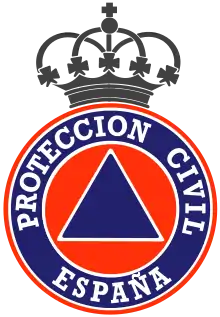 Emblema de Protección Civil.