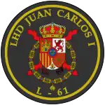 Emblema del buque Juan Carlos I