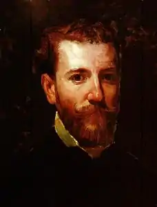 Emilio Mauri:  Autorretrato, (1887).