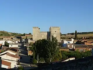 Vista del castillo.