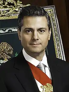 México MéxicoEnrique Peña Nieto*2012–2018