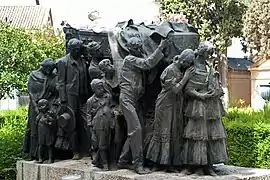 Mausoleo del cementerio de San Fernando de Sevilla en el distrito Norte.