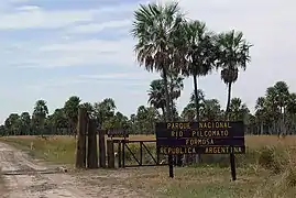 Entrada al parque