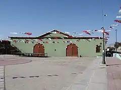 Otro frente de la estación.