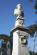 Busto de Alphonse EsquirosCementerio Saint-PierreMarsella