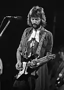 Eric Clapton en 1975.