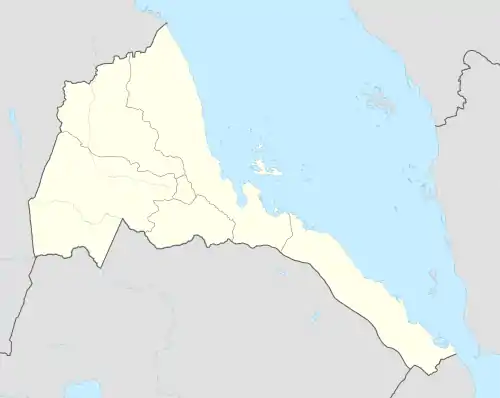 Beilul ubicada en Eritrea