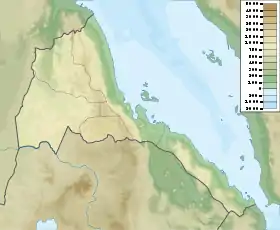 Emba Soira ubicada en Eritrea