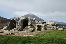 Ermita rupestre de San Vicente.