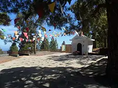 Ermita San Isidro en Araya junto al Parque Recreativo Los Brezos.