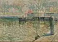 Ernest Lawson - The Boat House