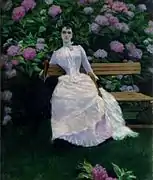 Eugenia Huici hacia 1880