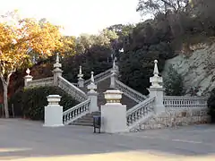 Escaleras del paseo de Jean C.N. Forestier.