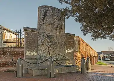 El monumento a los caídos.