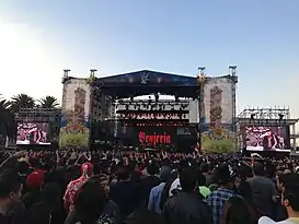 Escenario del festival Vive Latino, 2017.