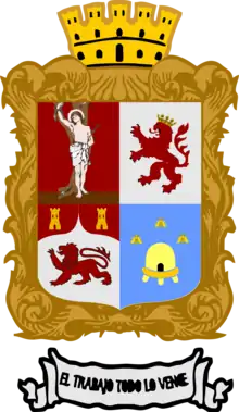 Escudo heráldico de León