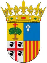 Escudo de Aragón.