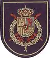 Escudo de la Guardia Real en la época de Juan Carlos I