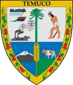 Escudo de Temuco, Chile.