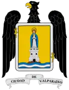 Escudo de la ciudad de Valparaíso.