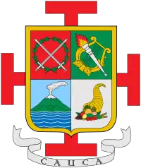 Escudo del Departamento del Cauca